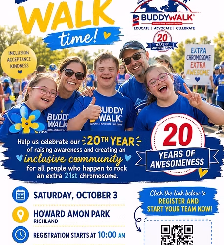 DSAMC Buddy Walk Being Held Oct. 3rd